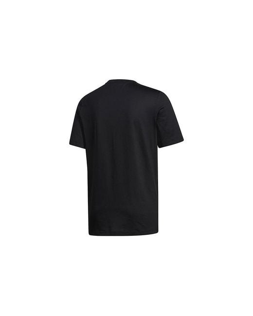 Adidas Black Shanghai Basketball Sports Short Sleeve for men