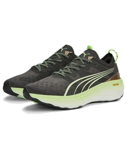 PUMA Brown Foreverrun Nitro Light Mint' for men