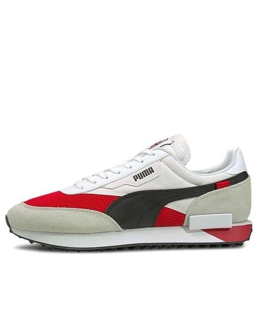 PUMA White Future Rider 'Ac Milan' for men