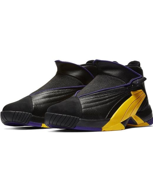 Nike Yellow Jumpman Swift 'Lakers' for men