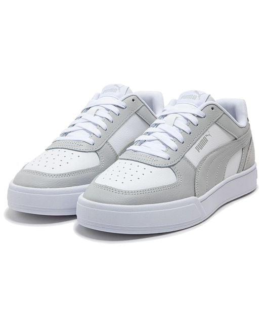 PUMA White Caven 2.0 Sneakers for men