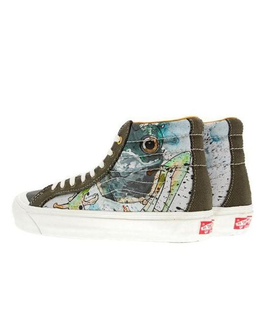 Vans Green Ralph Steadman X Style 138 Lx 'Frog' for men