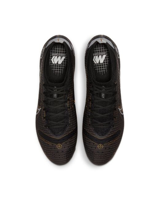 Nike Black Mercurial Vapor 14 Pro Fg Metallic' for men