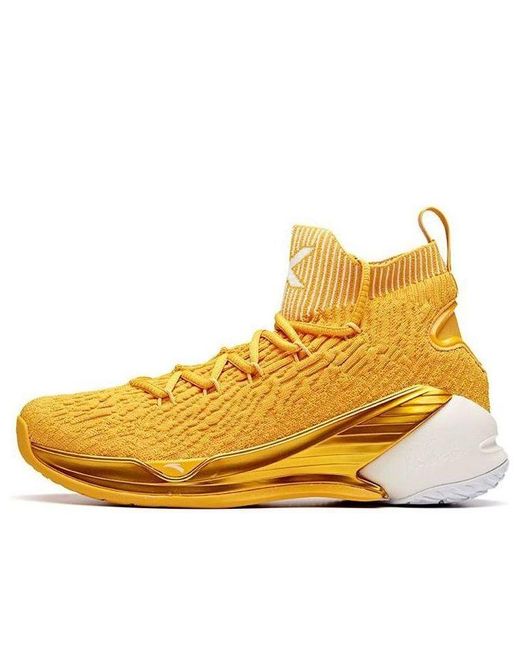 Anta Yellow Klay Thompson 4 'Ginger' for men