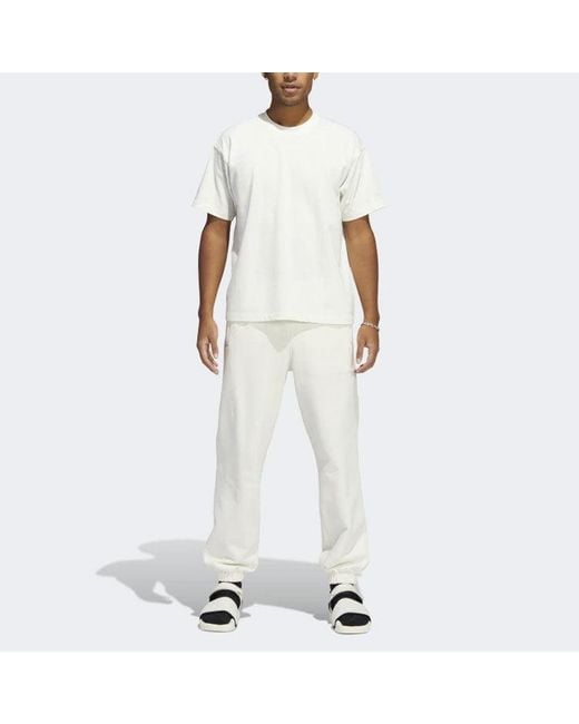 Adidas White X Pharrell Basic Sports Sweatpants