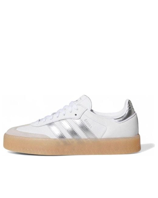 Adidas White (Wmns) Sambae Gum'