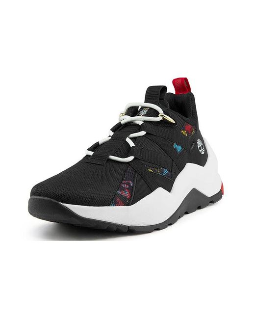 Timberland Black Madbury Wide Fit Ox Sneakers Nubuck' for men