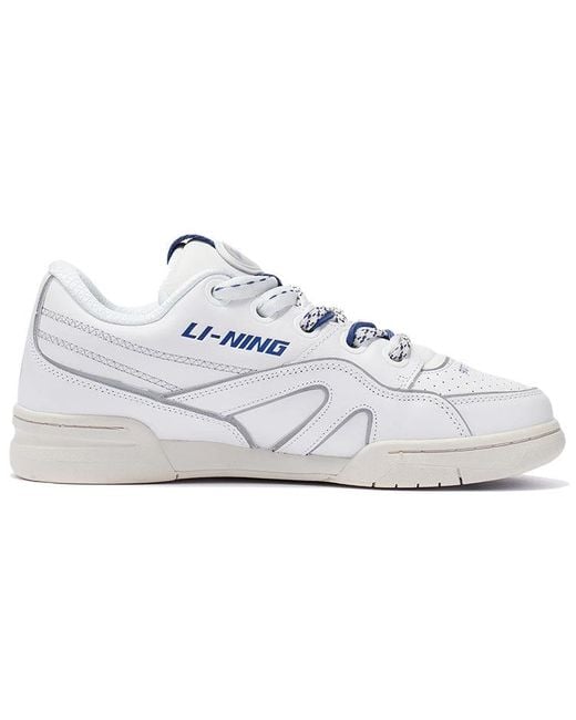 Li-ning White 937 Deluxe Low for men