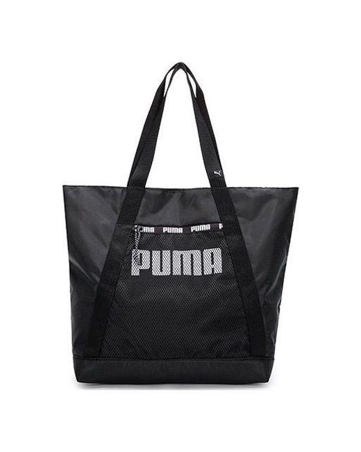 PUMA Black Core Base Large Shopper Bag