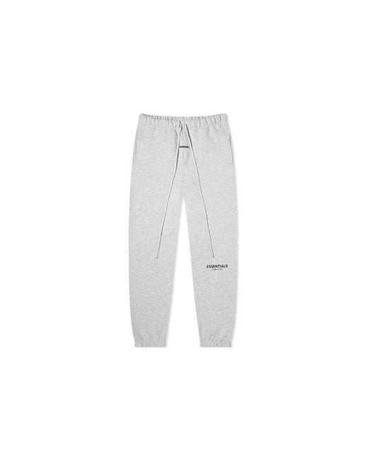 Fear Of God Gray Fw19 Sweatpants 'Light Heather' for men