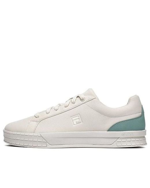 Fila White Ace Skate Shoes for men