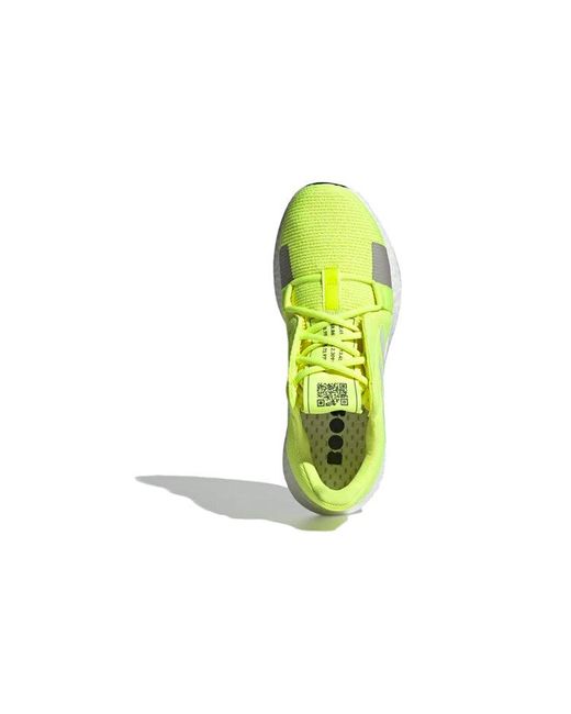 Adidas Yellow Senseboost Go 'Solar' for men