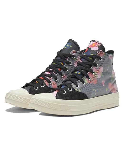 Converse Blue Chuck 70 High 'Floral' for men