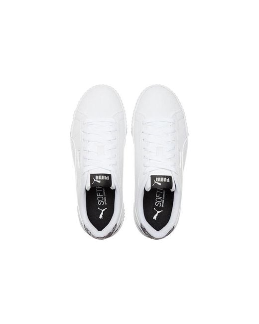 PUMA White (Wmns) Carina Crew Untamed Su For Casual Shoes