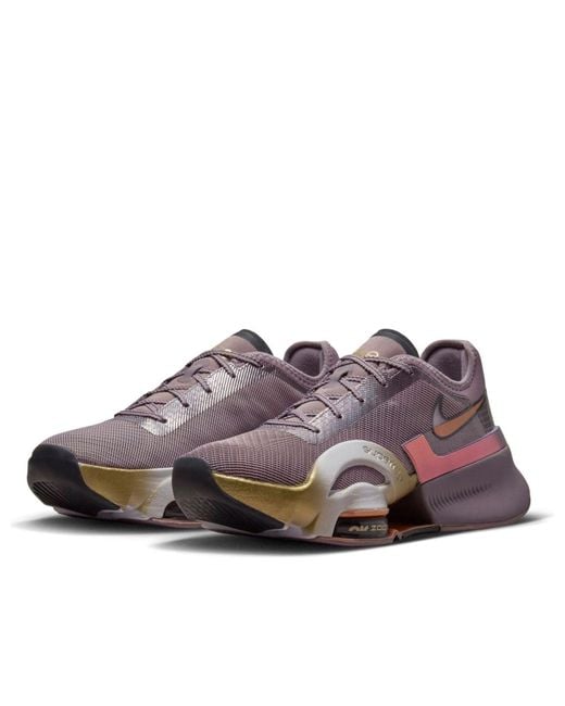 Nike Brown (Wmns) Air Zoom Superrep 3 Premium Smoke Metallic Copper'