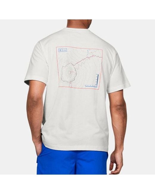 Under Armour White Summit Graphic T-Shirt for men