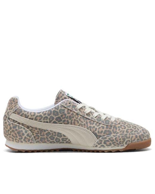 PUMA White Arizona 'Leopard' for men