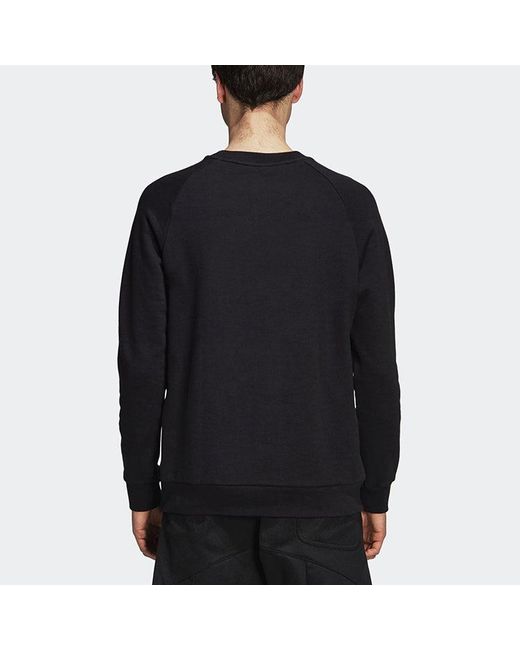 Adidas Blue Originals Sports Round Neck Pullover for men