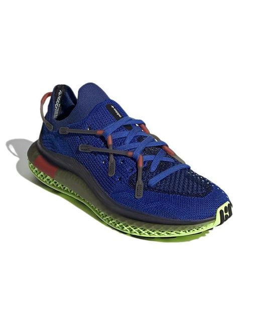 Adidas Blue 4D Fusio 'Bold Light Flash' for men