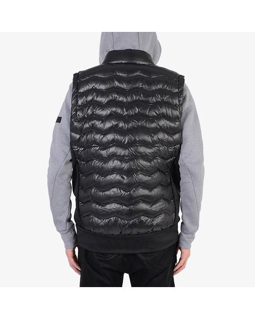 Nike Gray Performance Hybrid Down Vest for men