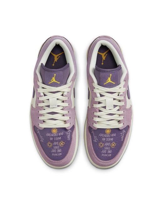 Nike Purple Air 1 Lo Id "Unity" Shoes