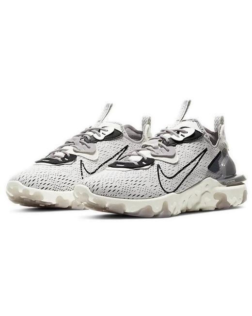 Nike White React Vision 'Vast' for men