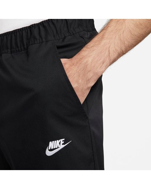 Nike Blue Club Woven Tapered-leg Trousers for men