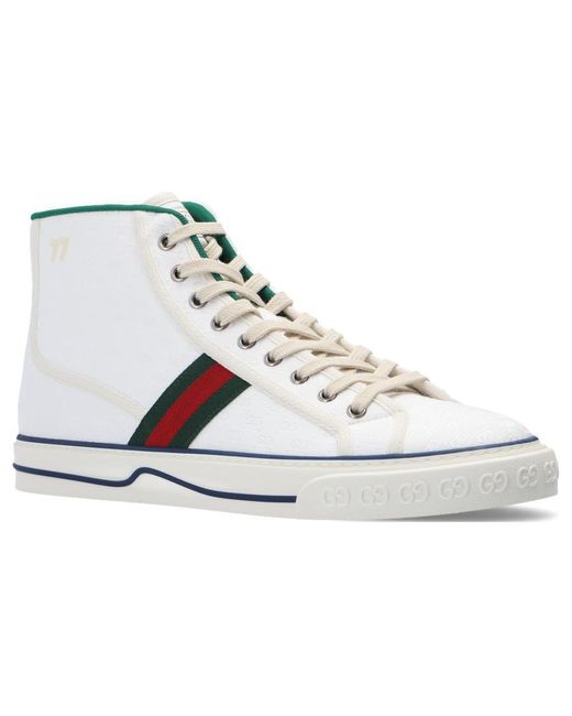 Gucci Black Tennis 1977 High Mini Gg' for men