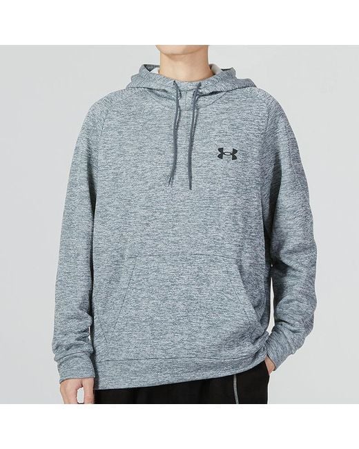 Under Armour Blue Fleece Twist Hoodie for men