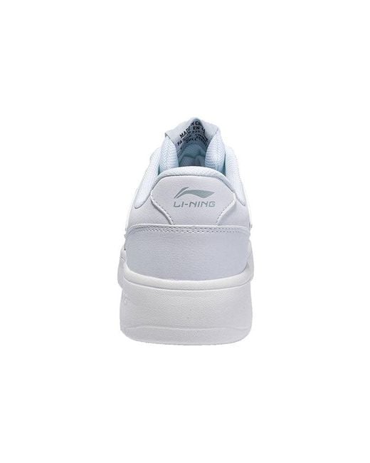 Li-ning White Casual Sneakers Low for men