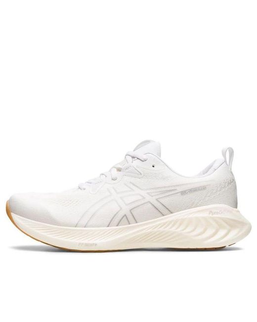 Asics White Gel-cumulus 25 Running Shoes for men
