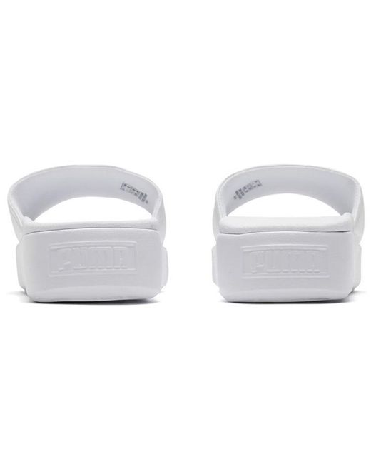 PUMA White (Wmns) Platform Bold Slipper