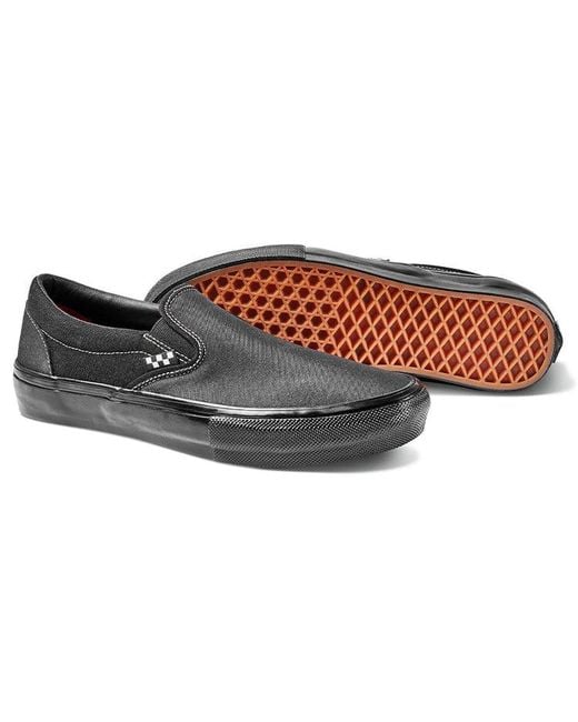 Vans Black Skate Classics Slip-On for men