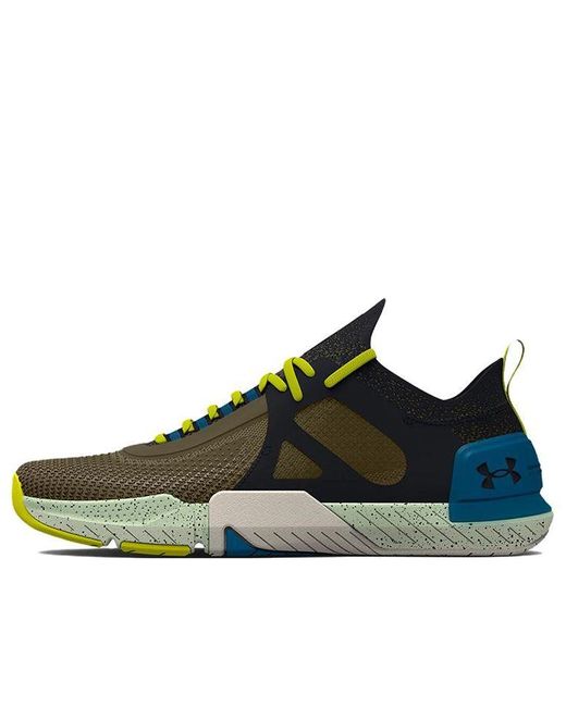 Under Armour Tribase Reign 4 Pro 'tent Black' in Brown for Men | Lyst