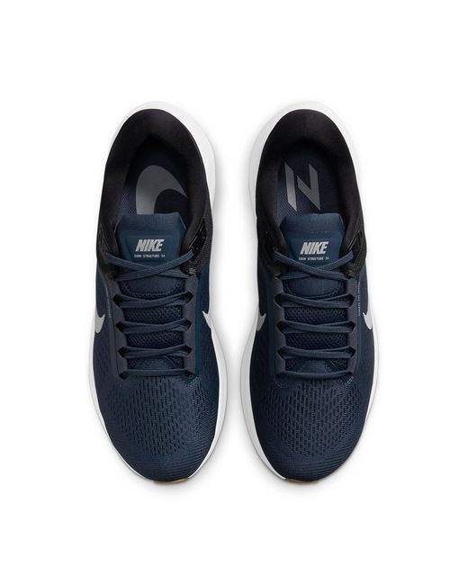 Nike Blue Air Zoom Structure 24 'Thunder' for men