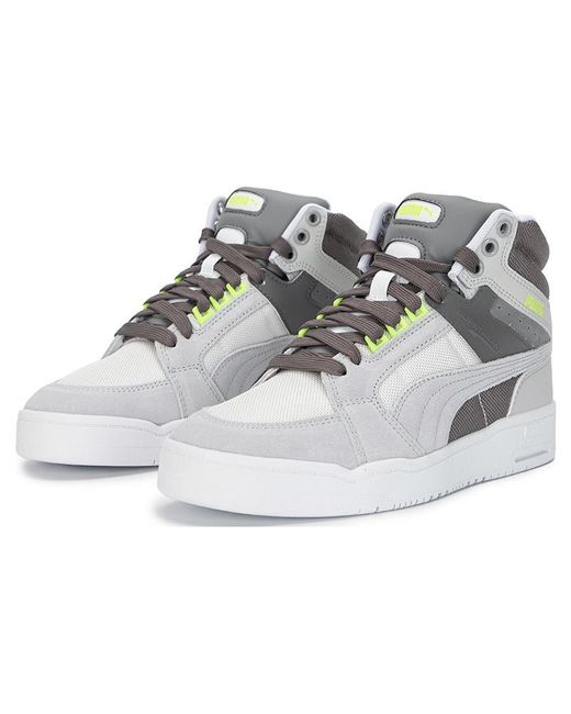 PUMA Gray Slipstream Mid Tech for men