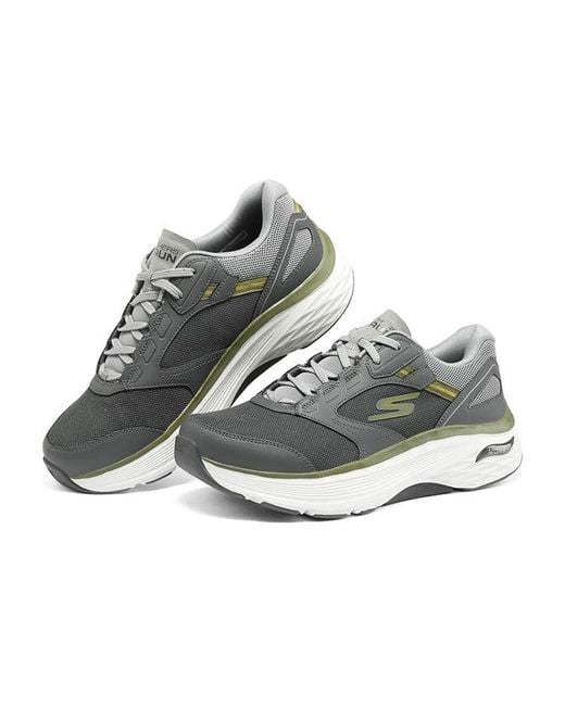 Skechers Gray Max Cushioning Arch Fit for men