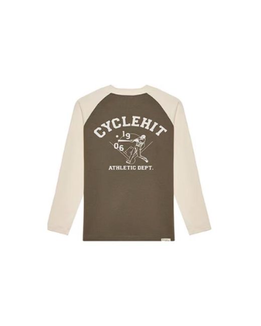 Mizuno Brown Heritage Long Sleeve Shirt for men