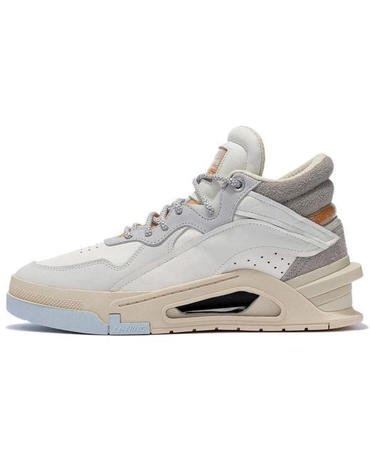 Li-ning White Superwave Premium Mid for men