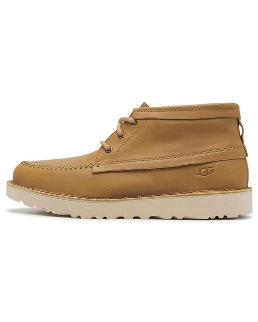 Ugg Natural Campout Chukka Uld 'Walnut Leather' for men