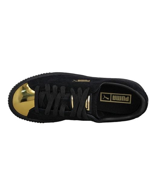 PUMA Blue (Wmns) Suede Platform