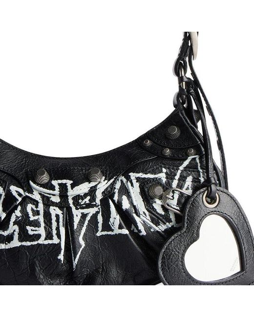 Balenciaga Black (Wmns) Le Cagole Xs Shoulder Bag Diy Metal