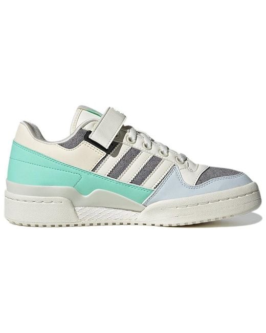 Adidas White Originals Forum Low Sneakers