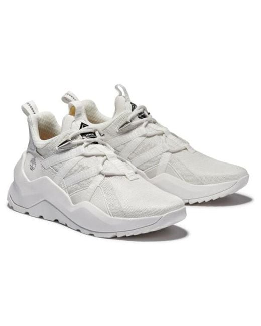 Timberland White (Wmns) Madbury Fabric Sneakers