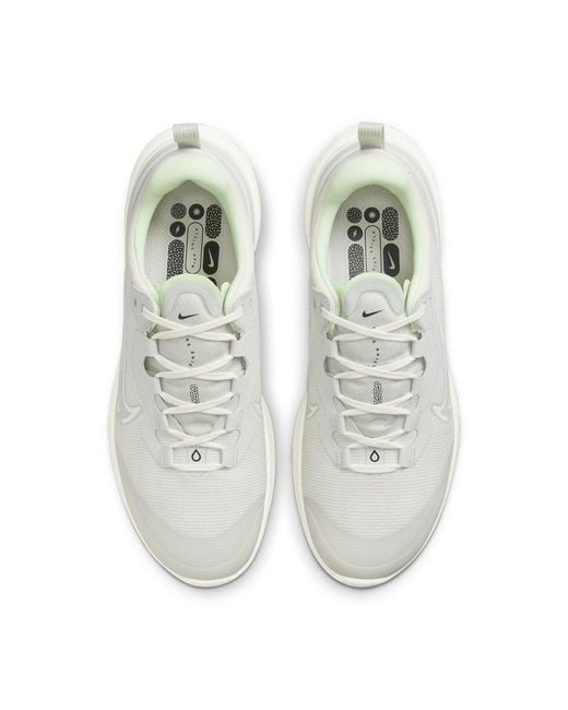 Nike White React Miler 2 Shield 'Summit' for men