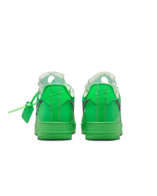Nike Green X Off- Air Force 1 Low 'Brooklyn' for men