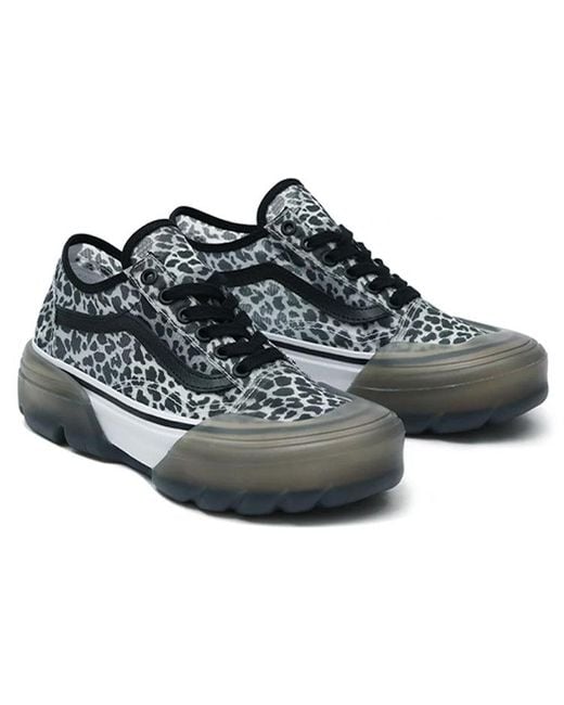Vans Brown Old Skool Tapered Mesh Dx Modular for men
