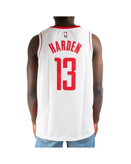 Nike James Harden Houston Rockets Whitered for men