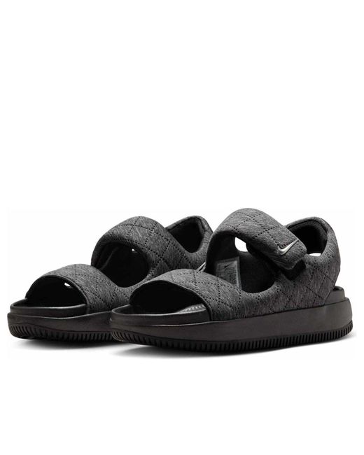 Nike Black (Wmns) Calm Se Sandals Metallic'