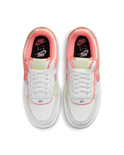 Nike White (Wmns) Air Force 1 Shadow Magic Ember'